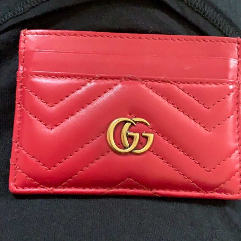 Gucci Marmont Quilted Leather Wallet
